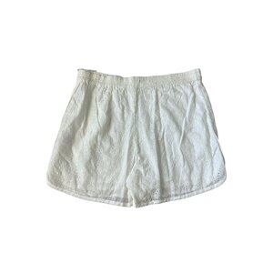 RAG & BONE Ivory Eyelet Shorts Size Small NEW
